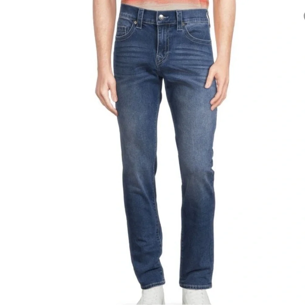 True Religion Rocco Relaxed Skinny blue jeans . Size 31 New.